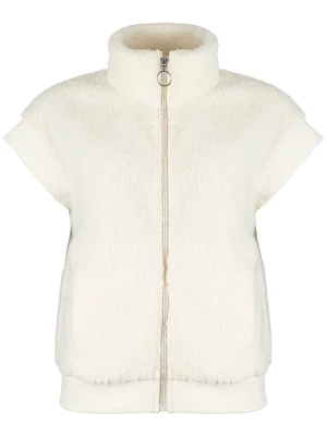 Roadsign Kamizelka pluszowa w kolorze kremowym rozmiar: M