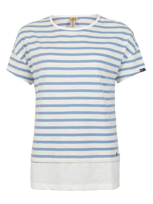 Roadsign Koszulka w kolorze biało-błękitnym rozmiar: S