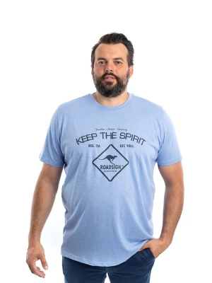 Roadsign Koszulka w kolorze błękitnym rozmiar: 4XL