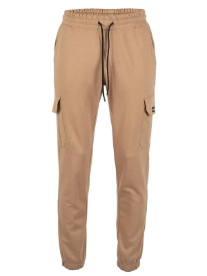 Roadsign Spodnie dresowe w kolorze jasnobrązowym rozmiar: XXL
