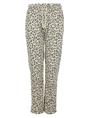 Roadsign Spodnie dresowe w kolorze szaro-kremowym rozmiar: S