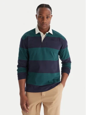 Robe di Kappa Polo New Casper 64112GW Granatowy Slim Fit