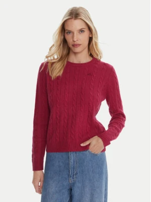 Robe di Kappa Sweter 65116CW Różowy Regular Fit