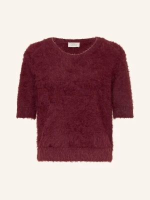 Robe Légère Sweter Z Dzianiny rot CIEMNOCZERWONY