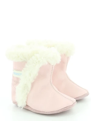 Robeez Skórzane buty niemowlęce "Bootie" w kolorze jasnoróżowym rozmiar: 25/26