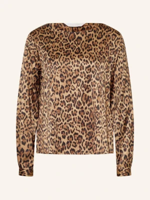 Robert Friedman Bluzka Tea Z Satyny braun