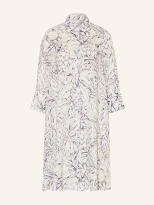 Robert Friedman Lniana Sukienka Koszulowa Z Rękawami 3/4 blau