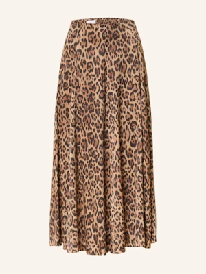 Robert Friedman Spódnica Satynowa braun