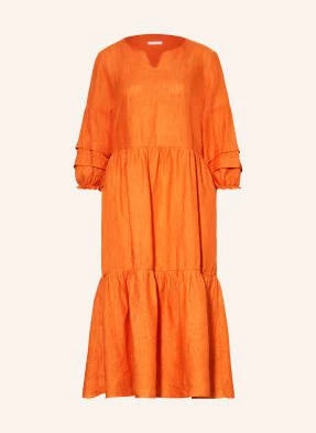 Robert Friedman Sukienka Z Lnu Gloria orange