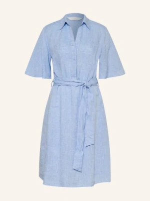 Robert Friedman Sukienka Z Lnu Ilaryl blau