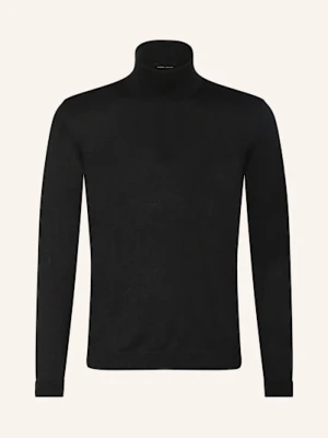 Roberto Collina Golf Z Wełny Merino schwarz