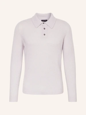 Roberto Collina Koszulka Polo Z Kaszmirowej Dzianiny grau
