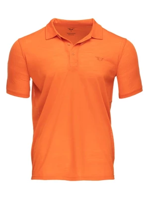 ROCK EXPERIENCE Funkcyjna koszulka polo w kolorze pomarańczowym rozmiar: S