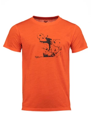 ROCK EXPERIENCE Koszulka funkcyjna "Alpin" w kolorze pomarańczowym rozmiar: XL