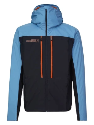 ROCK EXPERIENCE Kurtka funkcyjna "Elim" w kolorze błękitno-czarnym rozmiar: M