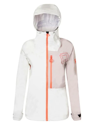 Zdjęcie produktu ROCK EXPERIENCE Kurtka narciarska "Alaska" w kolorze biało-beżowym rozmiar: M