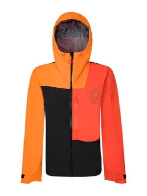 ROCK EXPERIENCE Kurtka narciarska "Alaska" w kolorze pomarańczowo-czarnym rozmiar: XL
