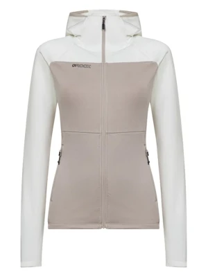 ROCK EXPERIENCE Kurtka polarowa "Linzor" w kolorze beżowo-białym rozmiar: S