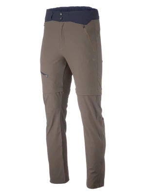 ROCK EXPERIENCE Spodnie funkcyjne Zipp-Off w kolorze khaki rozmiar: 29