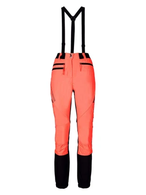 ROCK EXPERIENCE Spodnie narciarskie "Noorvik" w kolorze czerwonym rozmiar: M