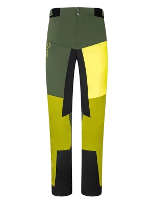 ROCK EXPERIENCE Spodnie softshellowe "Inuit Tech" w kolorze zielonym rozmiar: M