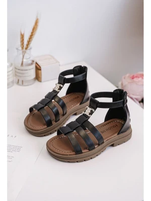 Rock & Joy Sandały w kolorze czarnym rozmiar: 35