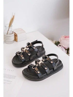 Rock & Joy Sandały w kolorze czarnym rozmiar: 35