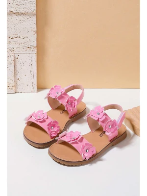 Rock & Joy Sandały w kolorze jasnoróżowym rozmiar: 28