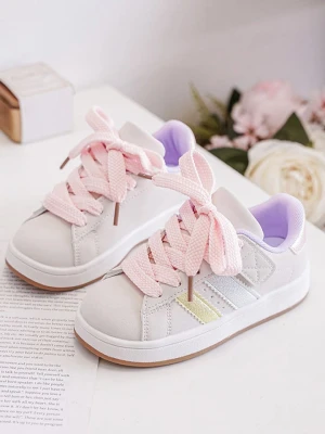 Rock & Joy Sneakersy w kolorze białym ze wzorem rozmiar: 35