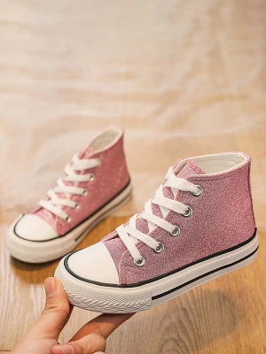 Rock & Joy Sneakersy w kolorze jasnoróżowym rozmiar: 25