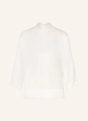 Rockmacherin Bluzka Z Kołnierzykiem Antonia Z Rękawami 3/4 weiss