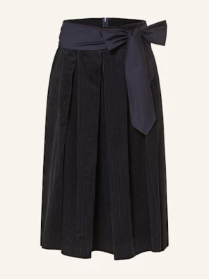 Rockmacherin Spódnica Do Stroju Ludowego Kochelsee Ze Sztruksu blau