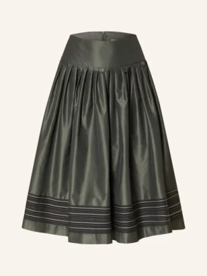 Rockmacherin Spódnica Plisowana Weissensee gruen