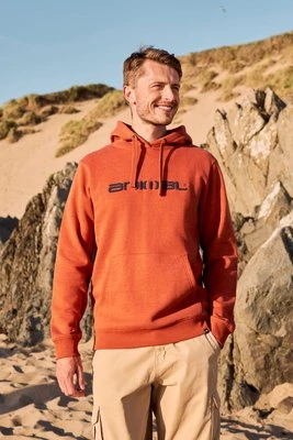 Rocky męska, bluza z kapturem - Orange Animal