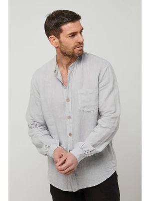 Rodier Lin Lniana koszula w kolorze jasnoszarym rozmiar: XL/XXL