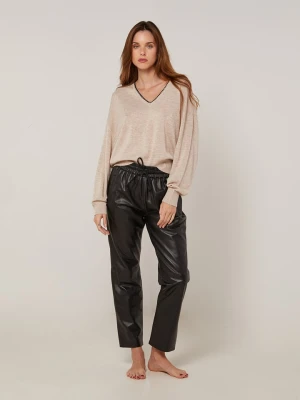 Rodier Sweter w kolorze beżowym rozmiar: XL