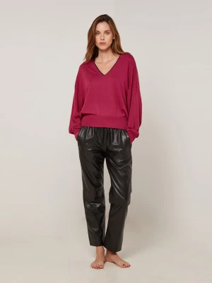 Rodier Sweter w kolorze bordowym rozmiar: XL