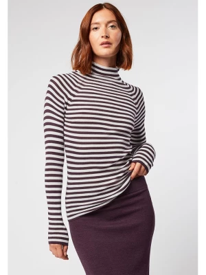 Rodier Sweter w kolorze fioletowo-białym rozmiar: M