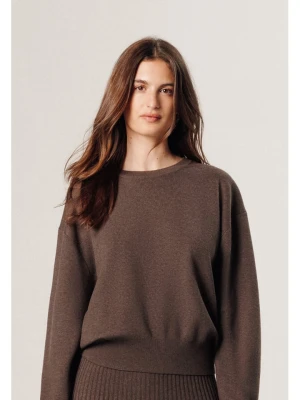 Rodier Sweter w kolorze jasnobrązowym rozmiar: L