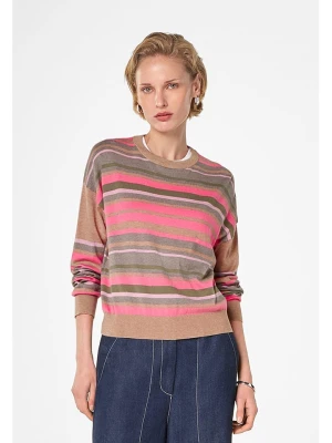 Rodier Sweter w kolorze jasnoróżowo-beżowym rozmiar: XL