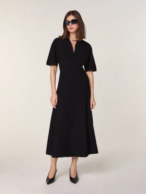 Rodier Wełniana sukienka w kolorze czarnym rozmiar: M