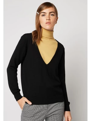 Rodier Wełniany sweter w kolorze czarnym rozmiar: S
