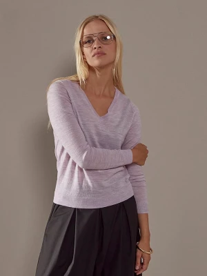 Rodier Wełniany sweter w kolorze fioletowym rozmiar: 40