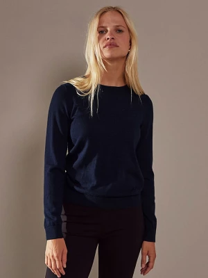 Rodier Wełniany sweter w kolorze granatowym rozmiar: 40