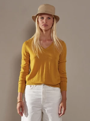 Rodier Wełniany sweter w kolorze żółtym rozmiar: 36