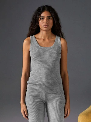 Rodier Wełniany top w kolorze szarym rozmiar: XL