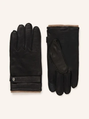 Roeckl Rękawiczki Skórzane Wilhelmshaven Z Funkcją Ekranu Dotykowego schwarz