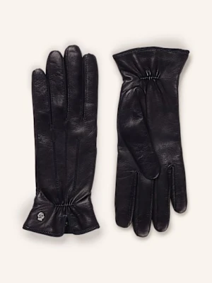 Roeckl Skórzane Rękawiczki Antwerpen blau