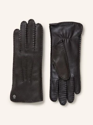 Roeckl Skórzane Rękawiczki Avesta braun