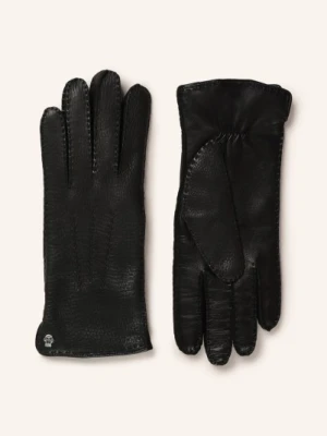 Roeckl Skórzane Rękawiczki Avesta schwarz